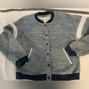 GUESS Sporty Bomber/Baseball Jacket, Large